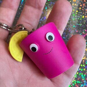 PINK LEMONADE Yummyworld Keychain!